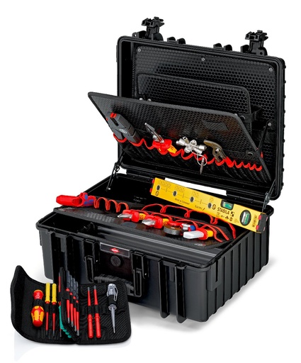 [180-002136] KNIPEX ELECTRIC TOOL SET 26 PIECE