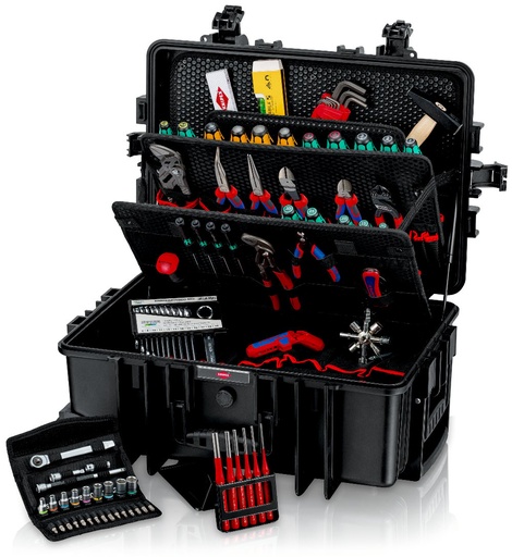 [180-002137M] KNIPEX MECHANICS TOOLCASE 90 PC (AF)