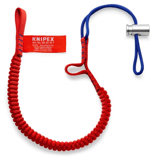 [180-005010TBK] KNIPEX HOOK ON LANYARD 6KG/13IBS
