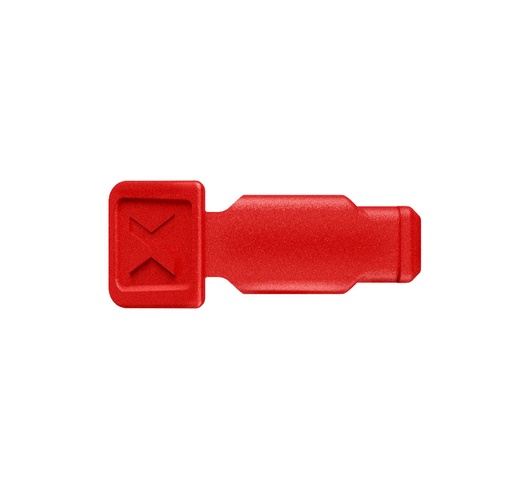 [180-006110CR] KNIPEXTEND COLOURED CLIPS RED 10PC