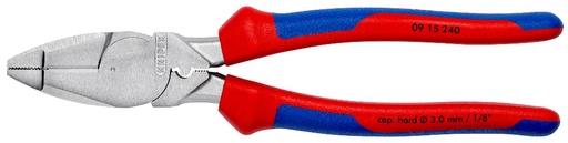 [180-0915240] KNIPEX LINEMAN'S PLIERS (AF)
