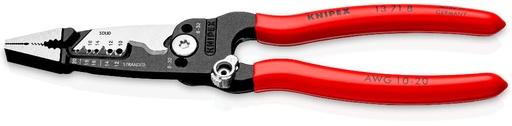 [180-13718] KNIPEX WIRESTRIPPER MULTI FUNCTION 200MM