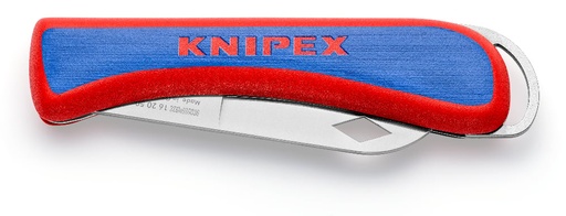 [180-162050SB] KNIPEX FOLDING KNIFE 80MM BLADE