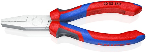 [180-2005160] KNIPEX FLAT NOSE PLIER 160MM (AF)