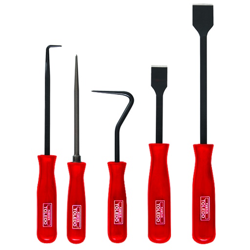 [180-301008] 301008 Scraper & Hook Set - 5 Pc