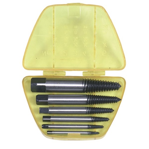 [180-301075] 301075 Screw Extractor Set - 6 Pc