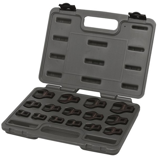 [180-301191] 301191 Crowfoot Wrench Set 3/8" - Metric (10 - 26mm) 15 Pc