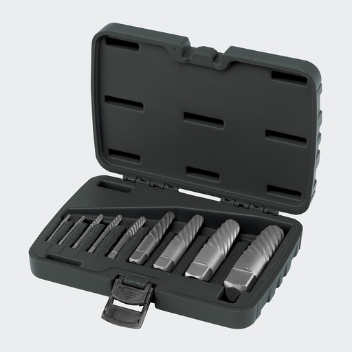 [180-301535] 301535 Screw Extractor Set - Heavy Duty 9 Pc