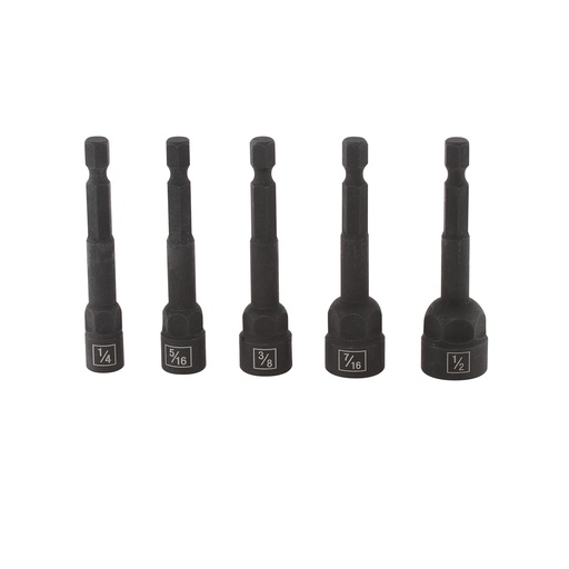 [180-301541] 301541 Twist Extractor 1/4" Impact Driver - 5Pc.