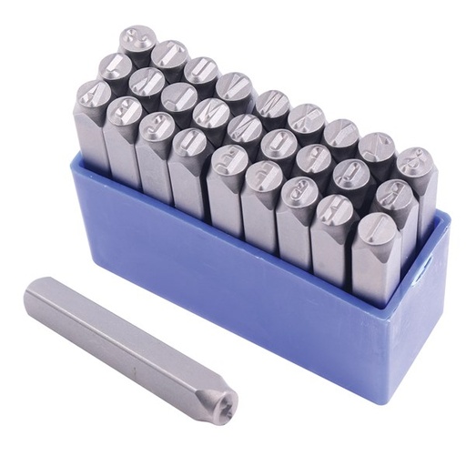 [180-301626] 301626 Letter Punch Set - 3mm (1/8")