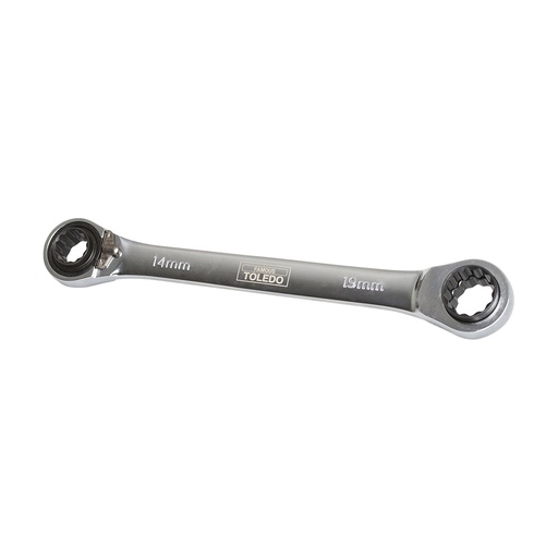 [180-301814] 301814 Ratchet Wrench, Dual Head - Metric 14, 17, 18, 19 (mm)