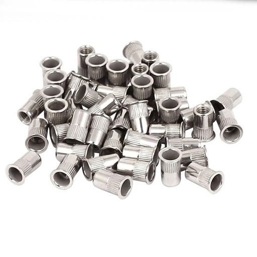 [180-302134] 302134 Rivet Nut Fastener Aluminium M6x1.0 - 10Pc