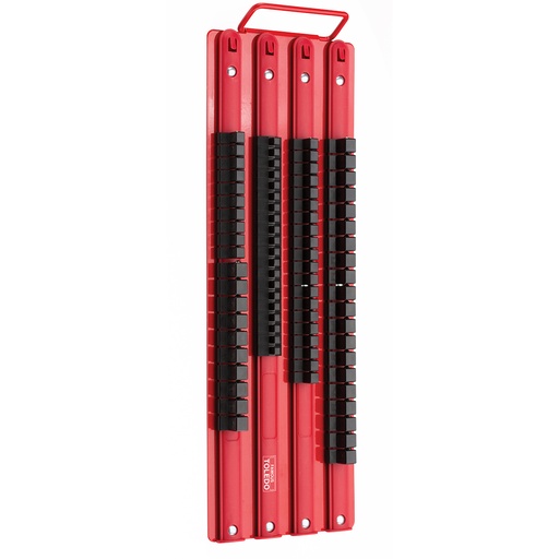 [180-302210] 302210 Socket Tray Rail 1/4" 3/8" 1/2" 80Pc - Heavy Duty