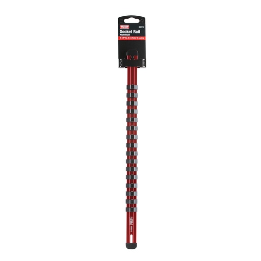 [180-302212] 302212 Aluminium Socket Rail 3/8" - Heavy Duty