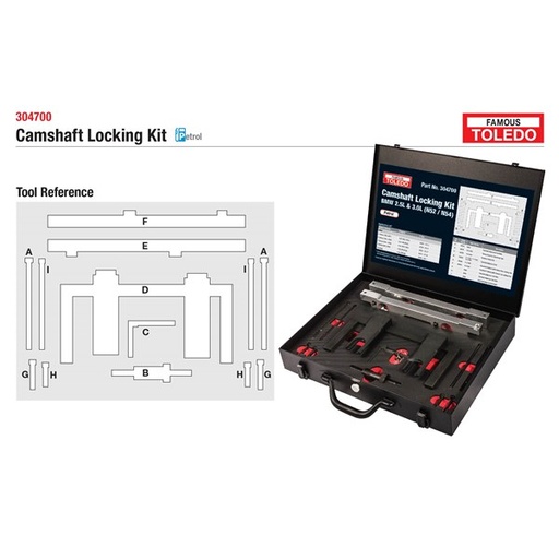 [180-304700] 304700 Toledo Timing Tool Kit - BMW