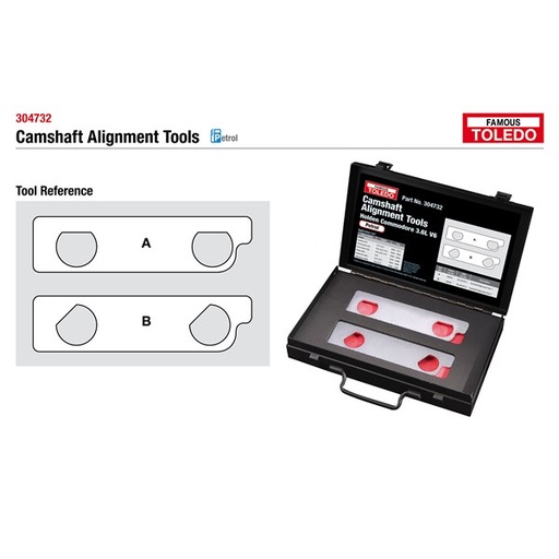 [180-304732] 304732 Toledo Timing Tool Kit - Holden (GM)