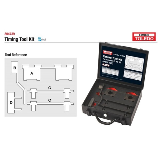 [180-304739] 304739 Toledo Timing Tool Kit - Ford