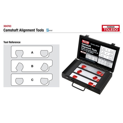 [180-304743] 304743 Toledo Timing Tool Kit - Holden (GM - SIDI)