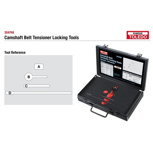 [180-304748] 304748 Toledo Timing Tool Kit - Mitsubishi