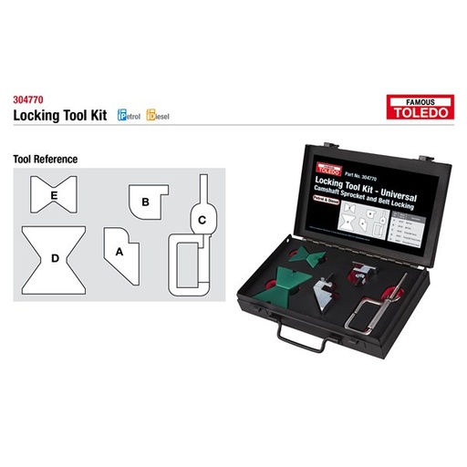 [180-304770] 304770 Toledo Timing Tool Kit - Universal