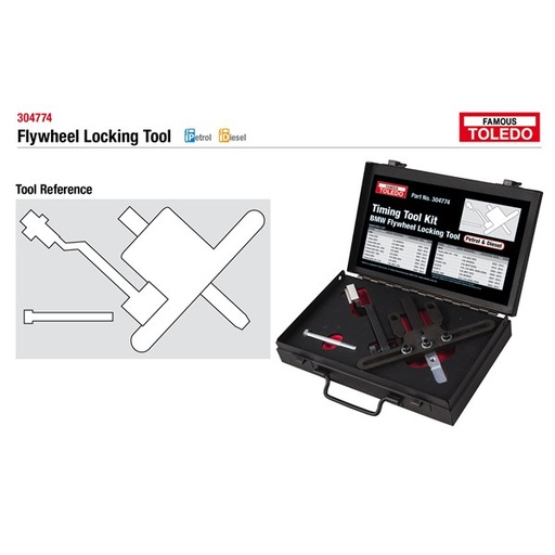[180-304774] 304774 Toledo Flywheel Locking Tool - BMW