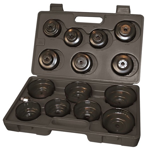 [180-305004] 305004 Oil Filter Cup Wrench Set - 15 Pc