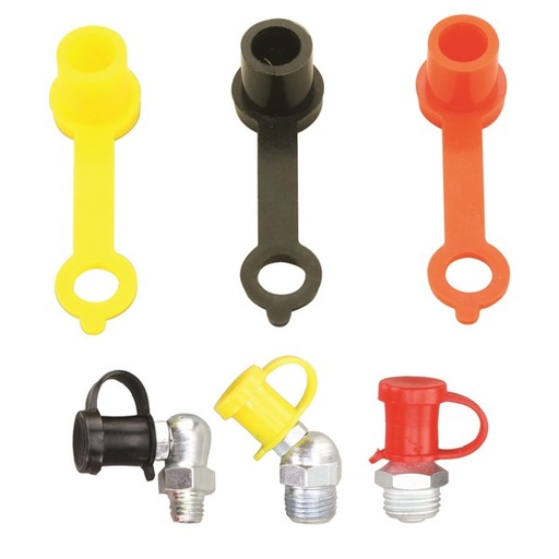 [180-305396] 305396 Grease Nipple Protective Caps - Assorted 10 Pack