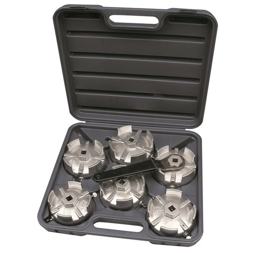 [180-305990] 305990 Oil Filter Cup Wrench Set - Truck 6 Piece