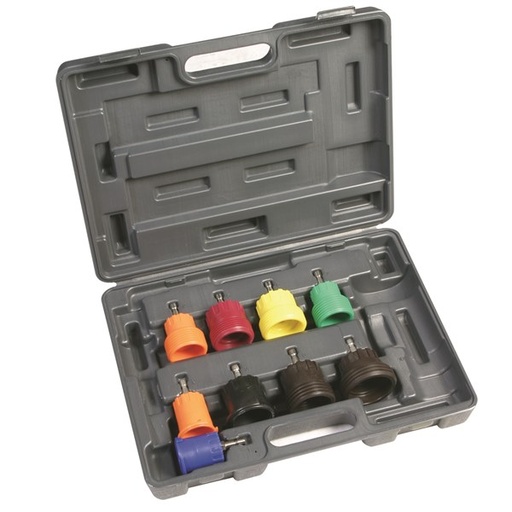 [180-308350] 308350 Radiator Cap Pressure Adaptor Set - 9 Pc