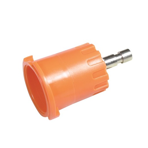[180-308352] 308352 Radiator Cap Pressure Tester Adaptor - Orange Bayonet