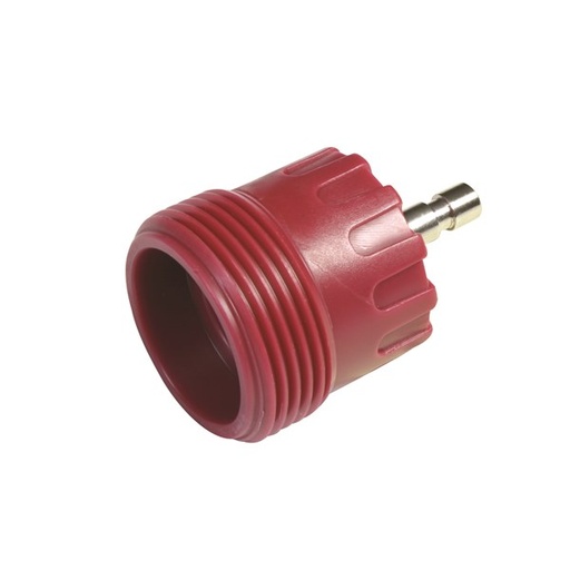 [180-308355] 308355 Radiator Cap Pressure Tester Adaptor - Red M48 Screw