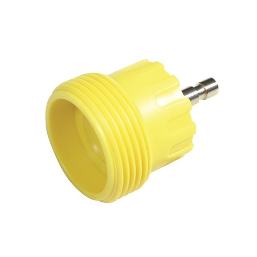 [180-308356] 308356 Radiator Cap Pressure Tester Adaptor - Yellow M52 Screw