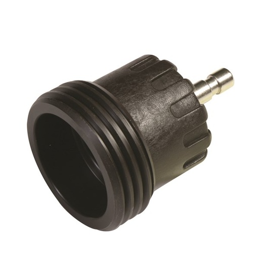 [180-308358] 308358 Radiator Cap Pressure Tester Adaptor - Black M52 Screw
