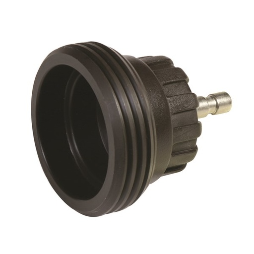 [180-308359] 308359 Radiator Cap Pressure Tester Adaptor - Black M62 Screw
