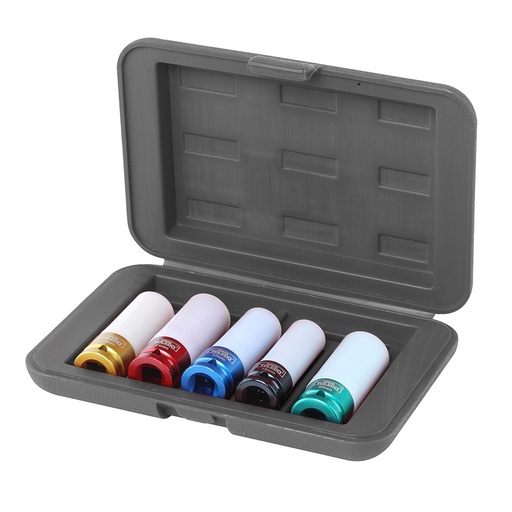 [180-309036] 309036 Wheel Nut Socket Set - Metric 5 Pc.