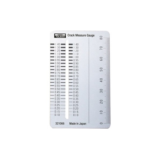 [180-321066] 321066 Crack Measure Gauge - 80mm