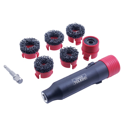 [180-321204] 321204 Wheel Hub Cleaner Kit - 8 Piece