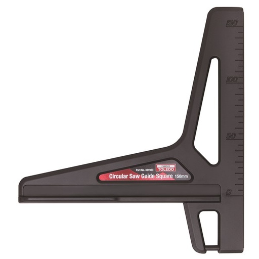 [180-321930] 321930 Circular Saw Guide Square Metric