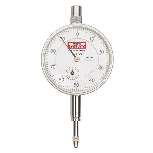 [180-322100] 322100 Metric Analogue Dial Gauge - 0.01x10mm