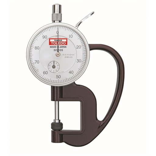 [180-322105] 322105 Thickness Gauge Metric Lever Type - Standard