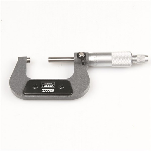[180-322206] 322206 Metric Analogue Micrometer - 0.01x25-50mm