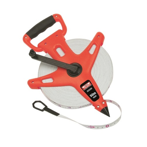 [180-322220] 322220 Fibreglass Measuring Tape Metric & Imperial - 50m