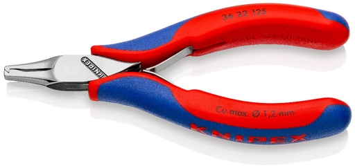 [180-3622125] KNIPEX ELECTRONIC PLIERS 125MM (AF)