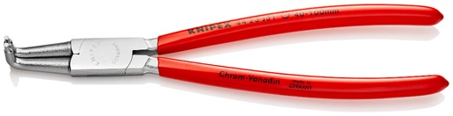 [180-4423J31] KNIPEX INT CIRCLIP PLIER BENT 215MM (AF)