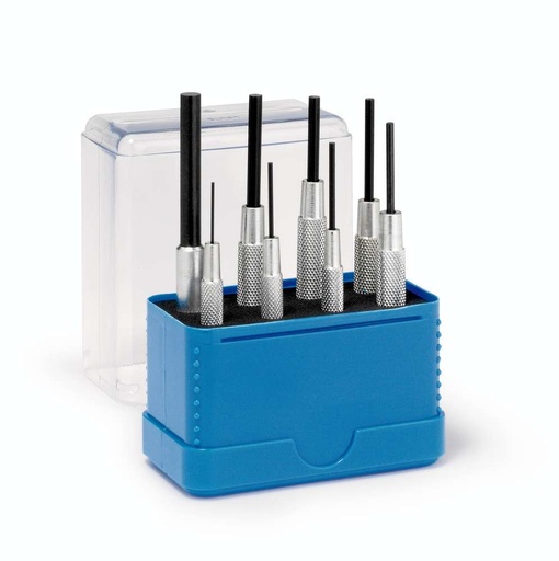 [180-457102] Set of Parallel Pin Punches with guide sleeve | 457 102 5 - Rennsteig