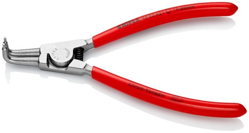 [180-4623A21] KNIPEX EXT CIRCLIP PLIER BENT 170MM (AF)