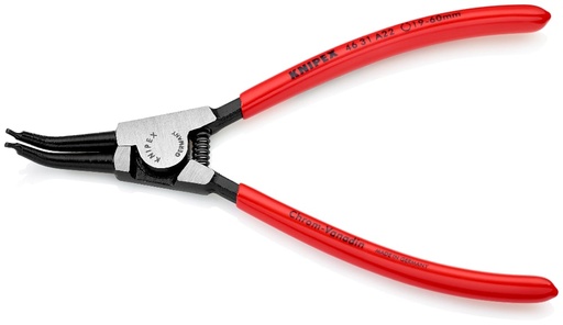 [180-4631A22] KNIPEX EXTERNAL CIRCLIP 45 DEG 185MM