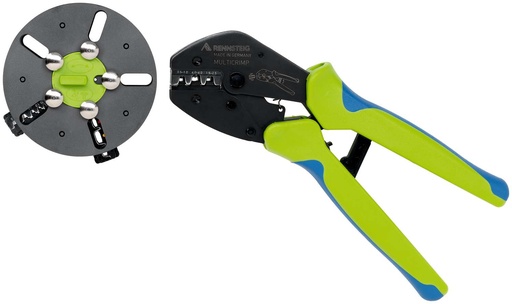 [180-6290043AF] MultiCrimp® with magazine, 3 dies included | 629 004 3 - Rennsteig