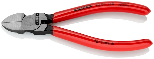 [180-7201140] KNIPEX DIAGONAL CUTTER W/ SPRING140MM