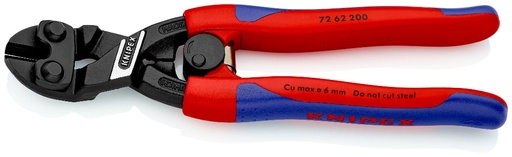 [180-7262200] KNIPEX HIGH LEVERAGE FLUSH CUTTER 200MM